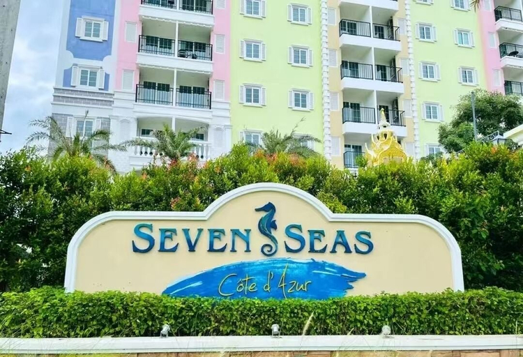 Exterior & Views 2, Seven Seas Cote d'Azur with Pool& Gym, Pattaya