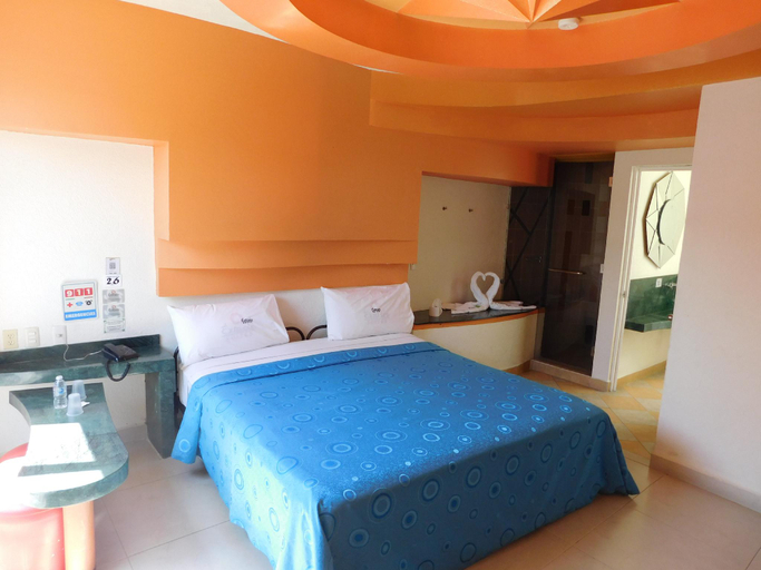Bedroom, Hotel Extasis, Mexico City