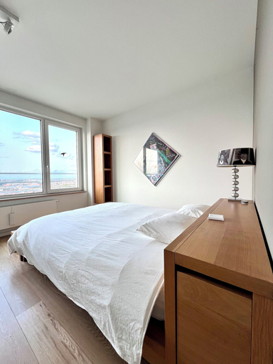 Bedroom 2, Penthouse 220 m2 Luxe & Vue Panoramique, Bruxelles