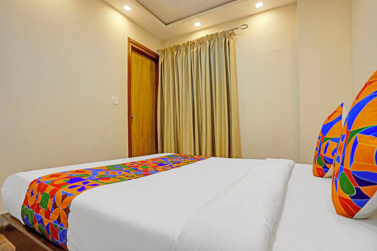 Bedroom 2, FabHotel Pooja - Near Bagalur Main Road, Bangalore