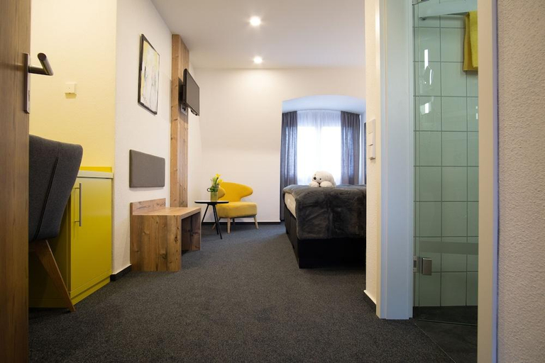 Bedroom 2, Hotel Drei Morgen, Esslingen