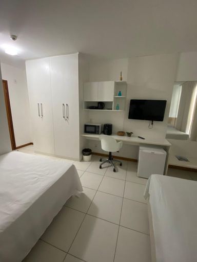 Bedroom 2, Flat Barra Beach - Iloa Residence, Barra de São Miguel