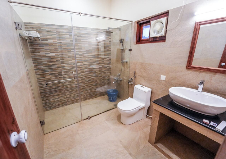 Bathroom, Solaris Beach View Resort by VOYE HOMES, Thiruvananthapuram