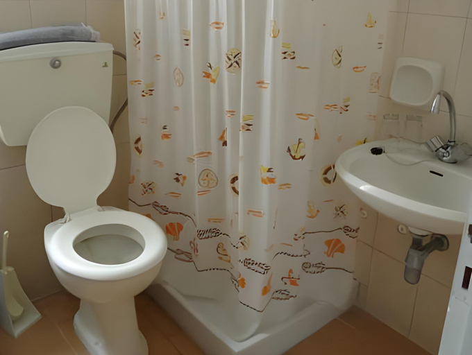Bathroom 4, Zorbas Hotel, North Aegean