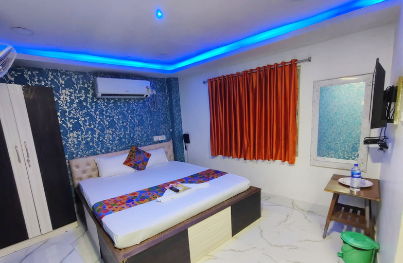 Bedroom, Hotel Palace- Near Ruby Hospital, South 24 Parganas