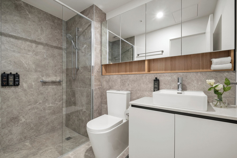 Bathroom 3, Hobson Apartments by Urban Rest, Melbourne