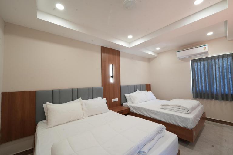 Bedroom 2, Hotel River View, Tiruchirappalli
