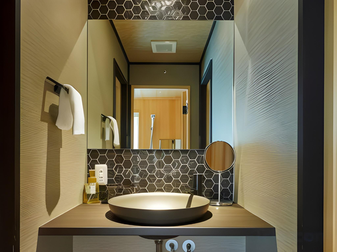Bathroom 4, Rinn Shijo Takasegawa, Kyoto