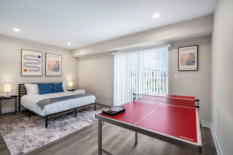 Bedroom, Spacious 4BR Warrenville Home- Rep 1, Dupage