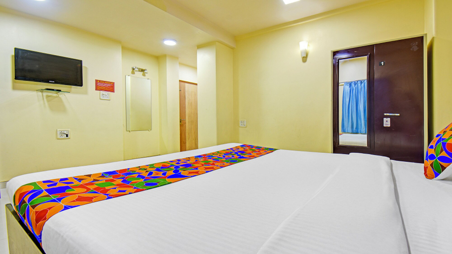 Bedroom 2, Fabhotel Executive pearl Inn - Nr Twin tower, Pune