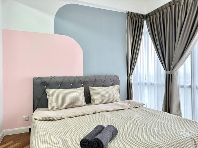 Bedroom 2, A1601 Grand Medini 2BR 100mbps Netflix By STAY, Johor Bahru