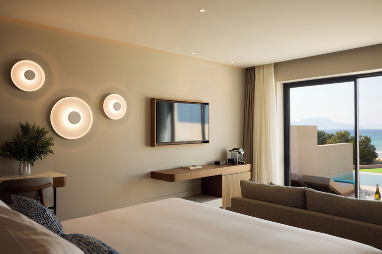 Bedroom, Oros Luxury Beach Resort, Crete