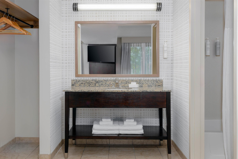 Bathroom 4, Hampton Inn & Suites Pensacola/Gulf Breeze, Santa Rosa