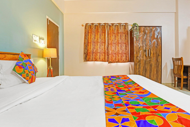 Bedroom 2, FabHotel Kings Palace Manyata - Near Manyata Tech Park Main Gate, Bangalore