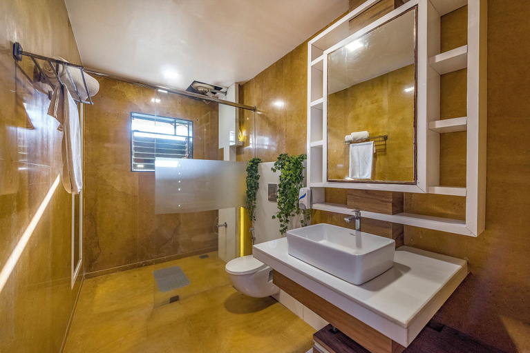 Bathroom 4, Cosmicstays Luxe Oasis Pool & Bar Villa, Pune