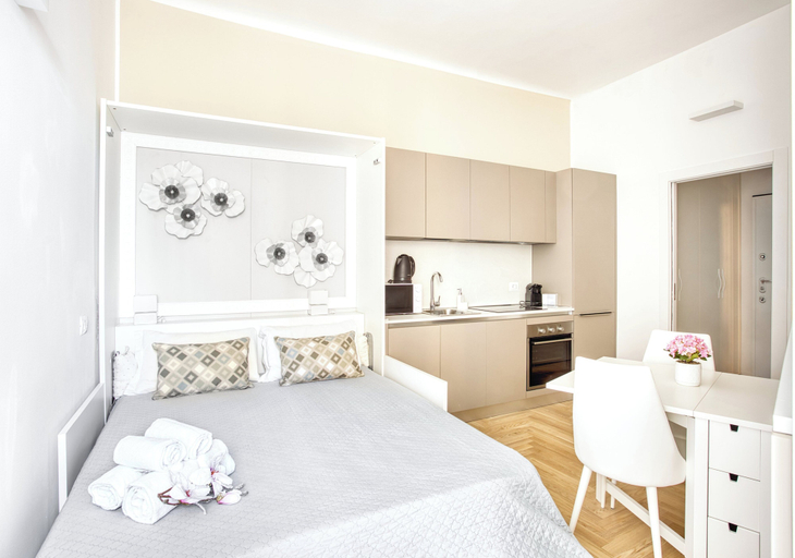 Bedroom 2, Old Milan Navigli Family Apartments, Milano