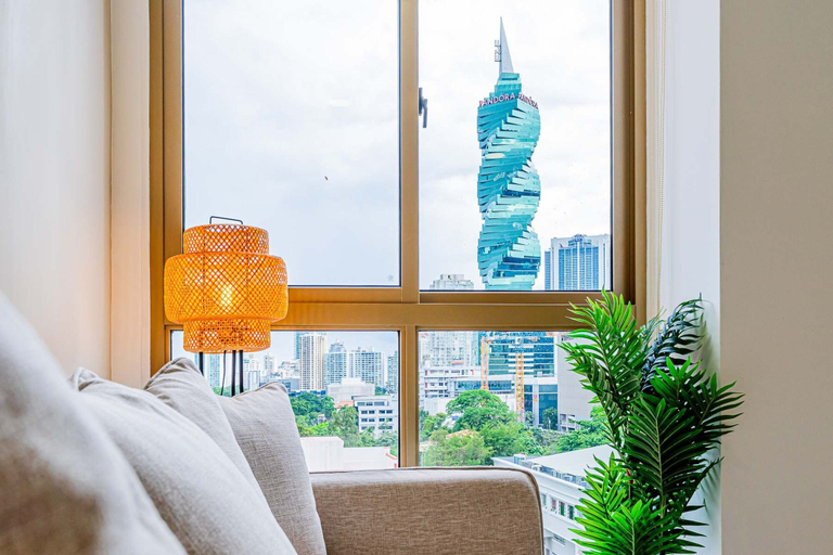 Room 3, w Central 1BR in Vibrant Obarrio, Panamá