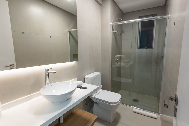 Bathroom, Rede Andrade Cecomtur, Florianopolis