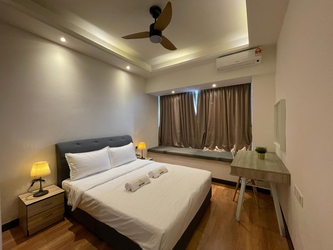 Bedroom 2, R&f Princess Cove 2Bed 2Bath @ RNF MALL JB, Johor Bahru