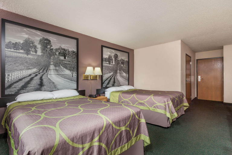 Bedroom 5, Super 8 by Wyndham Carrollton, Carroll