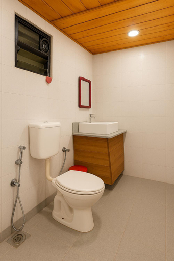 Bathroom 2, Royalstar Resort, North Goa