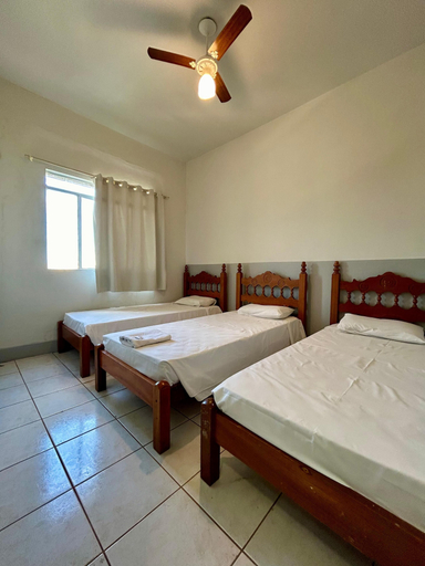 Bedroom 3, Hotel Uirapuru, Araraquara