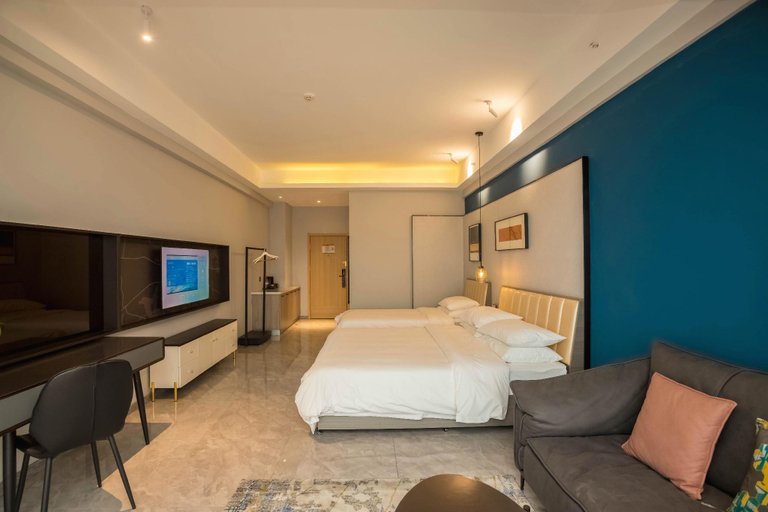 Bedroom 2, IU hotel Harbin Songbei New District Normal University, Harbin
