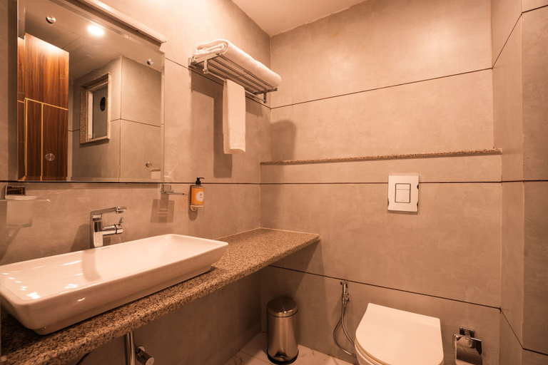 Bathroom 3, goSTOPS PLUS Gurugram, Baani Square, Gurgaon
