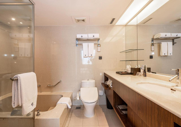 Bathroom 5, San Want Hotel Shanghai, Shanghai