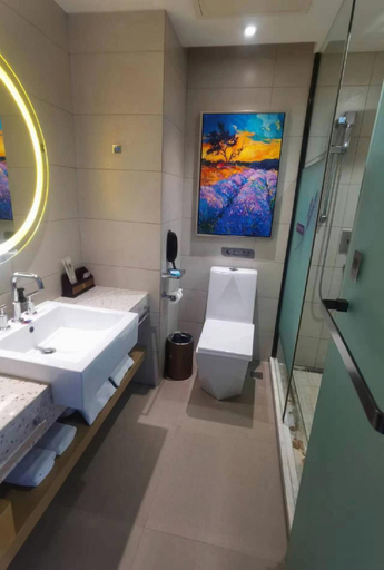 Bathroom 4, Lavande Hotels Harbin Shimao Avenue Wanda, Harbin