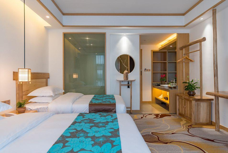 Bedroom 2, Yunxianju Tea Culture Theme Hotel, Kunming