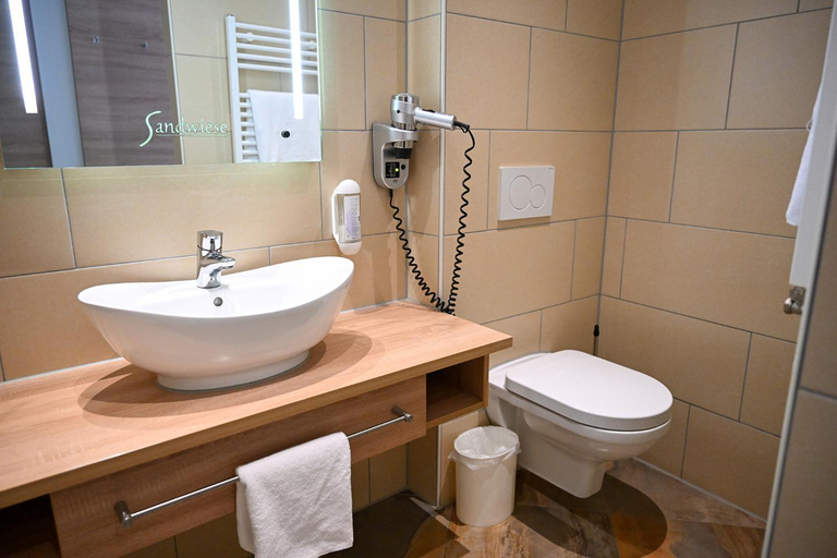 Bathroom 3, Weingut Sandwiese Winzerhotel, Worms