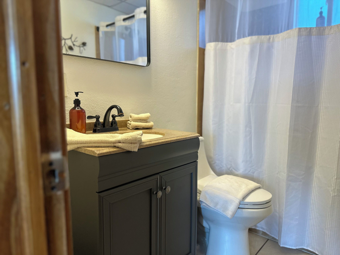 Bathroom 2, Elk Antler Inn, Hot Springs