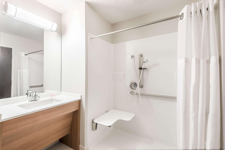 Bathroom 3, Microtel Inn & Suites By Wyndham Beaver Falls, Beaver