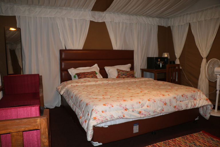 Bedroom 2, Camp OM Riverside Retreat, Chamoli