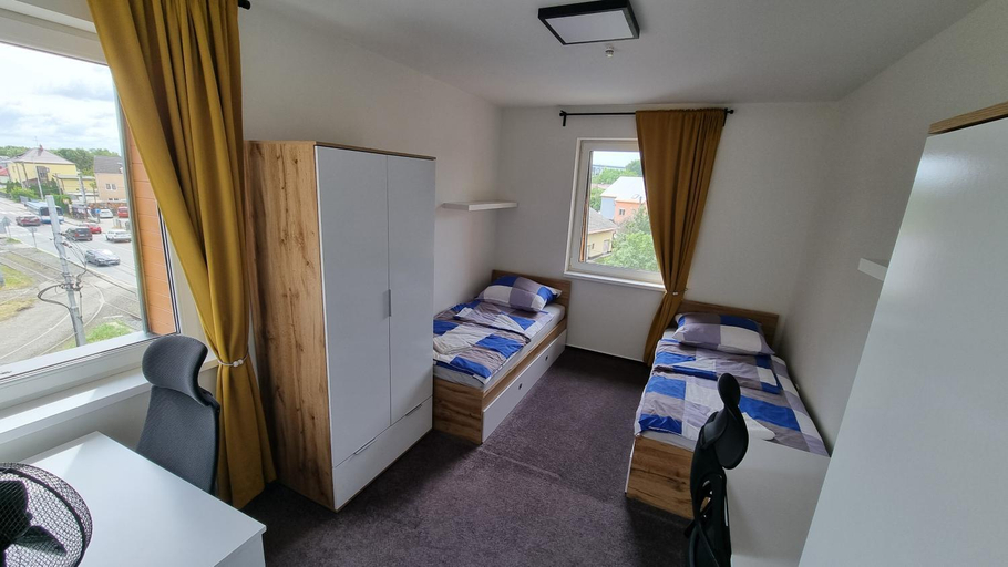 Bedroom 3, Kampus Hotel Poruba, Ostrava