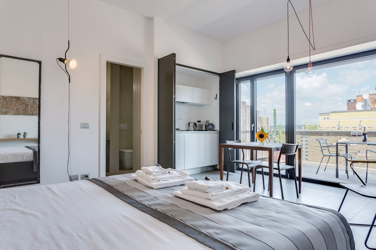 Bedroom 2, Rome as you feel - San Lucio Apartments, Roma