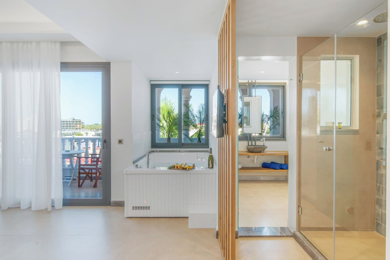Bathroom 5, Drossia Residenza Boutique Hotel Malia, Crete