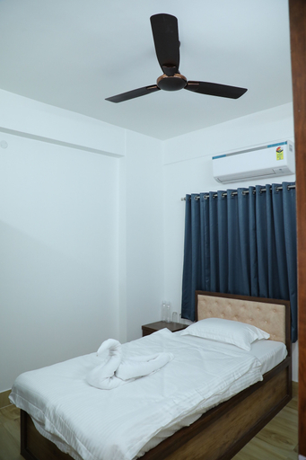 Bedroom 2, Aashhiana Guest House Entire 2BHK Service Apartments, Kolkata, Kolkata