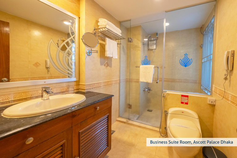 Bathroom, Ascott Palace Dhaka, Dhaka