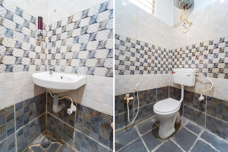 Bathroom, FabHotel Virksham Thrivyn, Coimbatore