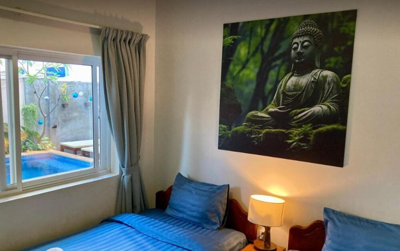 Bedroom, Lotus Haven Villa, Siem Reap