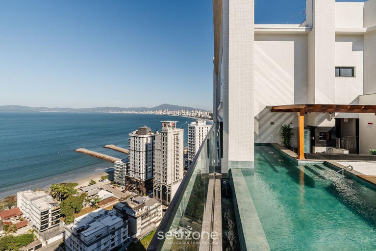 Sport & Beauty 2, MHFBs - Edificio Moderno c/ piscina vista mar em Itapema, Itapema