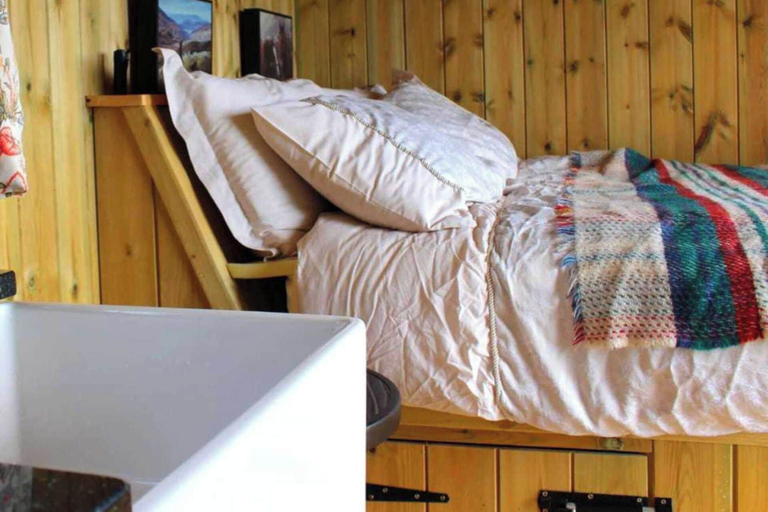 Bedroom 2, The Shearer's Hut, Sleeps 2, Wood Burner, Fire Pit, Carmarthenshire