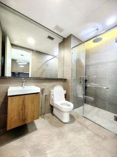 Bathroom, B2107 Grand Medini Pool View 100ms Netflix By STAY, Johor Bahru