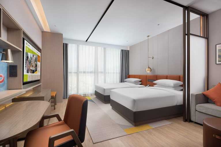 Bedroom 2, Home2 Suites by Hilton Chengdu Huaizhou New City, Chengdu