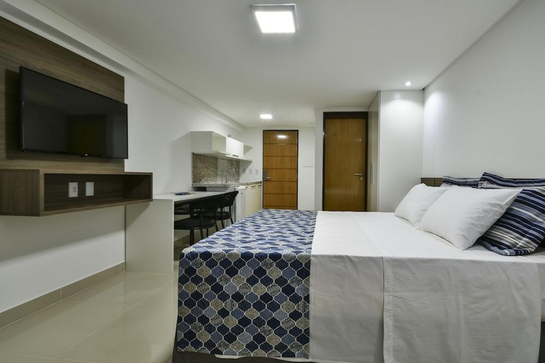 Bedroom 3, Littoral Gold Flat, João Pessoa