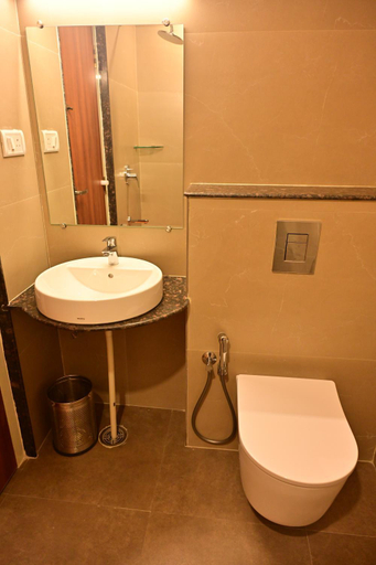 Bathroom, Poorva Residency, Hassan