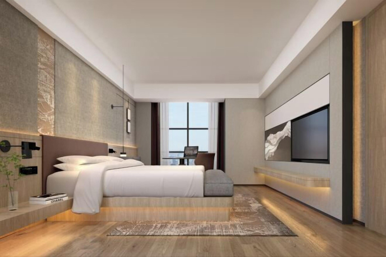 Bedroom 3, Jinhua Kokusai Hotel, Chongzuo