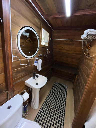 Bathroom 3, Chalets Vistas del Poas, Santa Bárbara